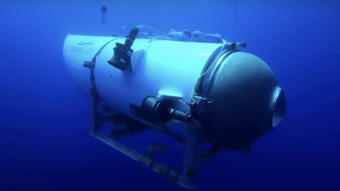 Footage of the Titan submersible from November 2022. 