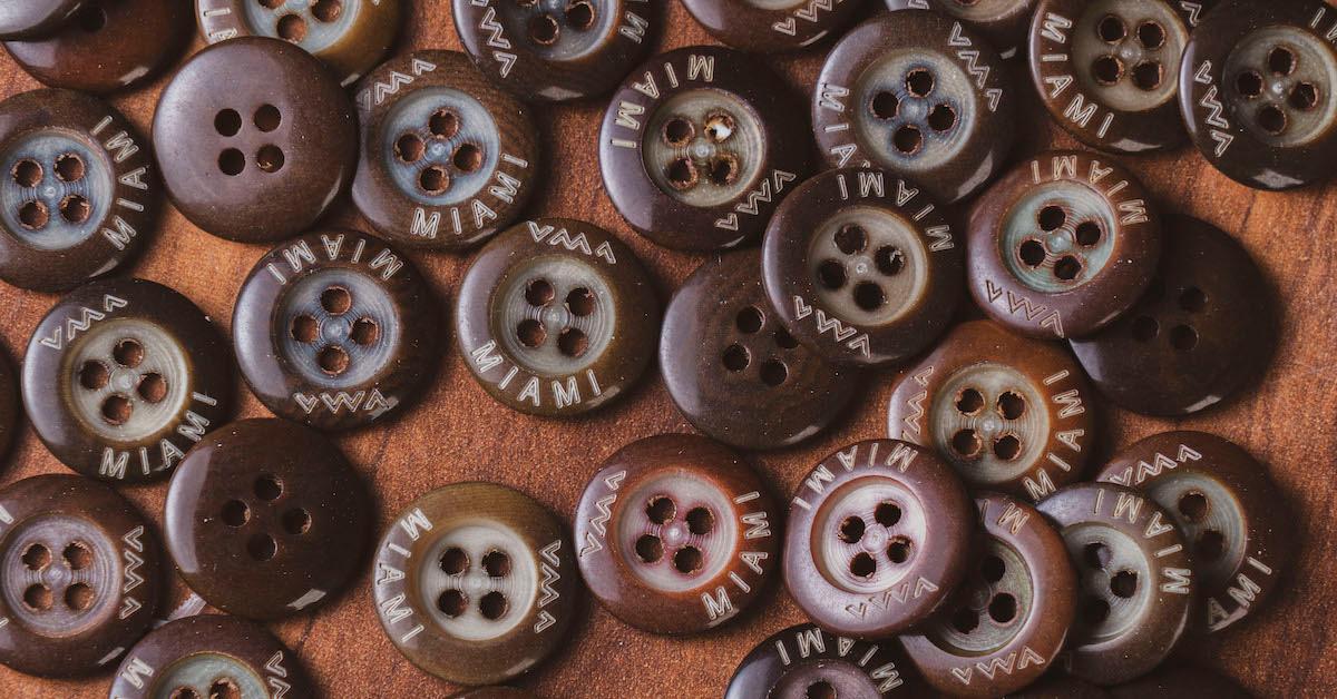 Vegetable ivory buttons