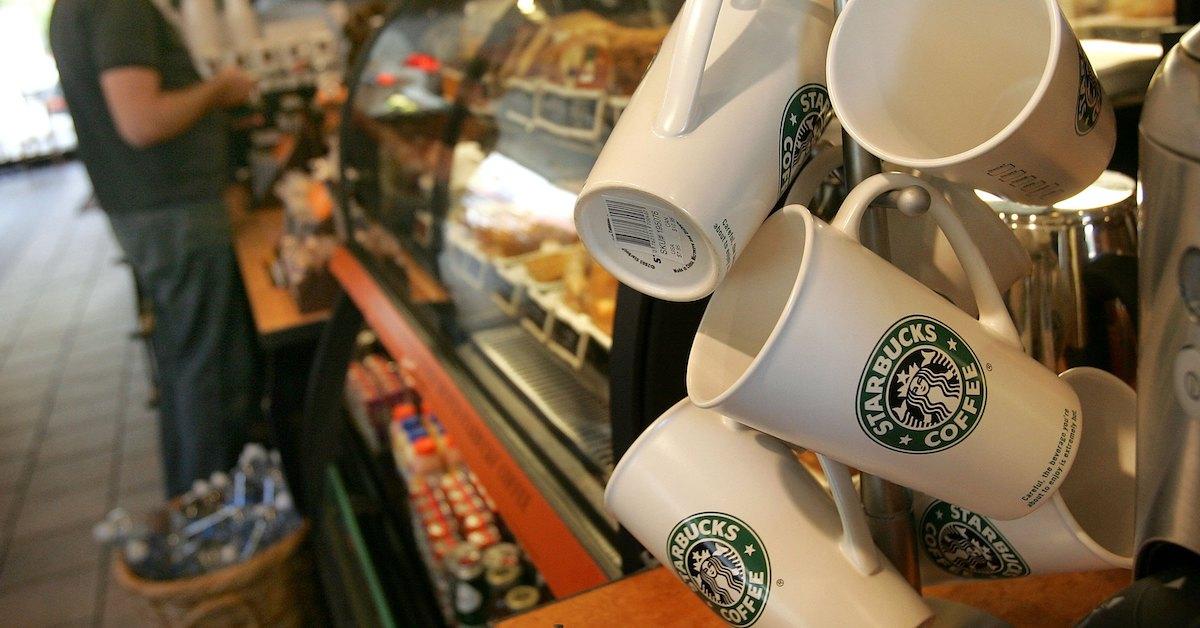 Starbucks reusable cups