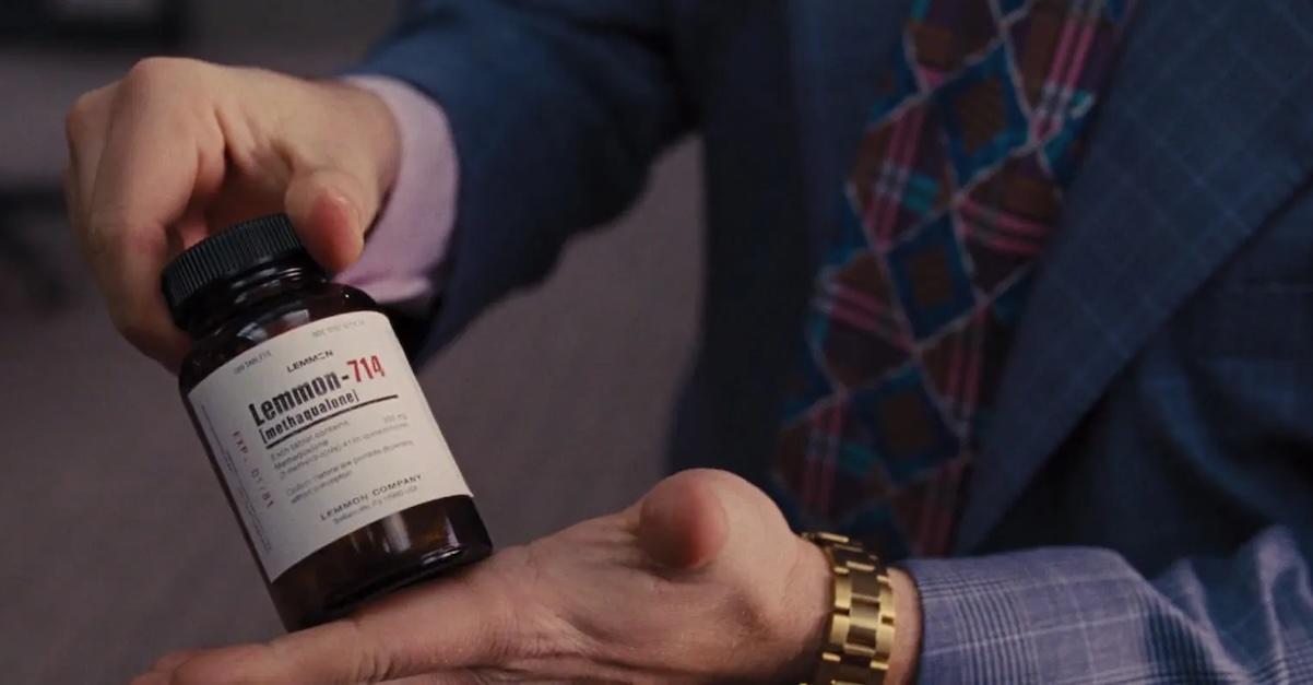 bottle of quaaludes