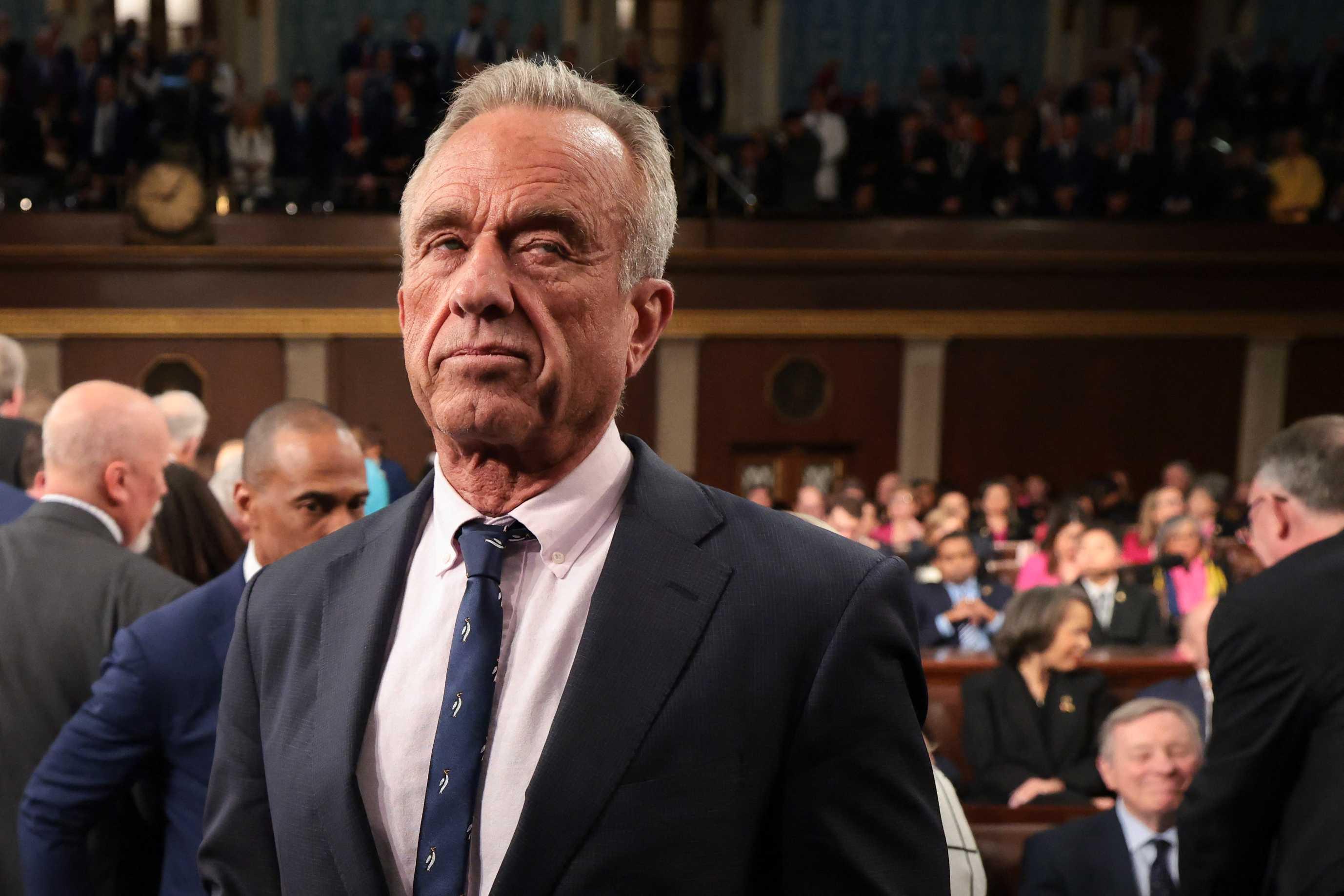 Robert F. Kennedy Jr. is pictured at a joint session of Congress in March 2025.